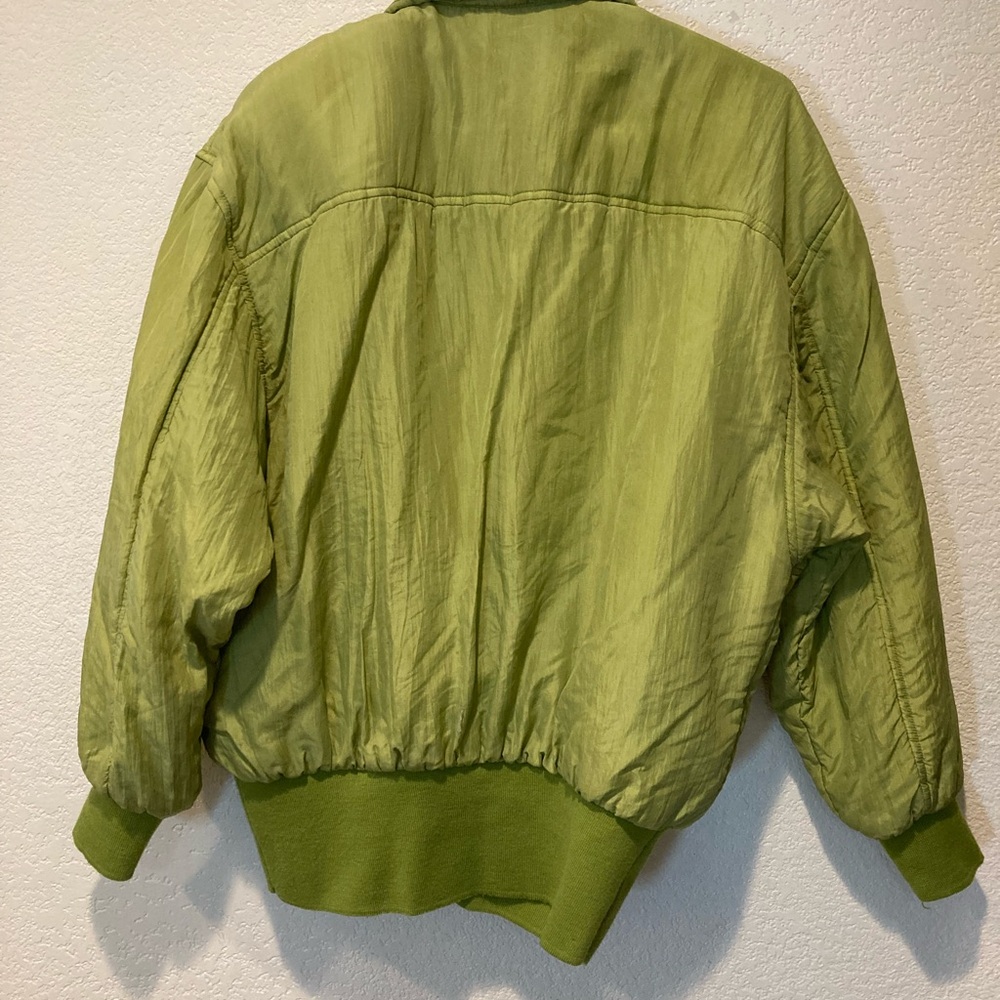 Green button up jacket - Picture 3 of 4